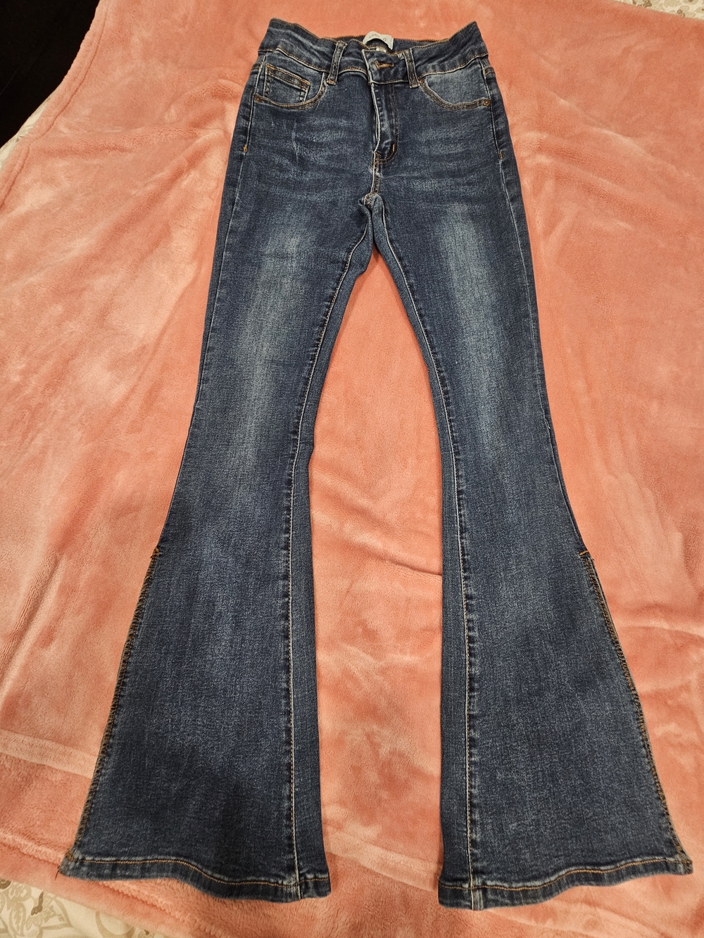 BAMBOO Dark Indigo Flare Jeans